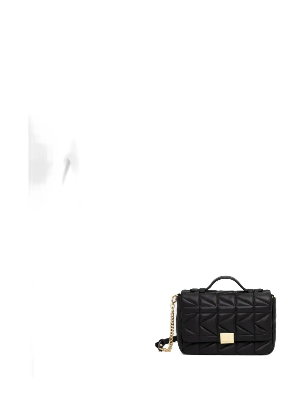 Karl Lagerfeld Gewatteerde crossbodytas Zwart