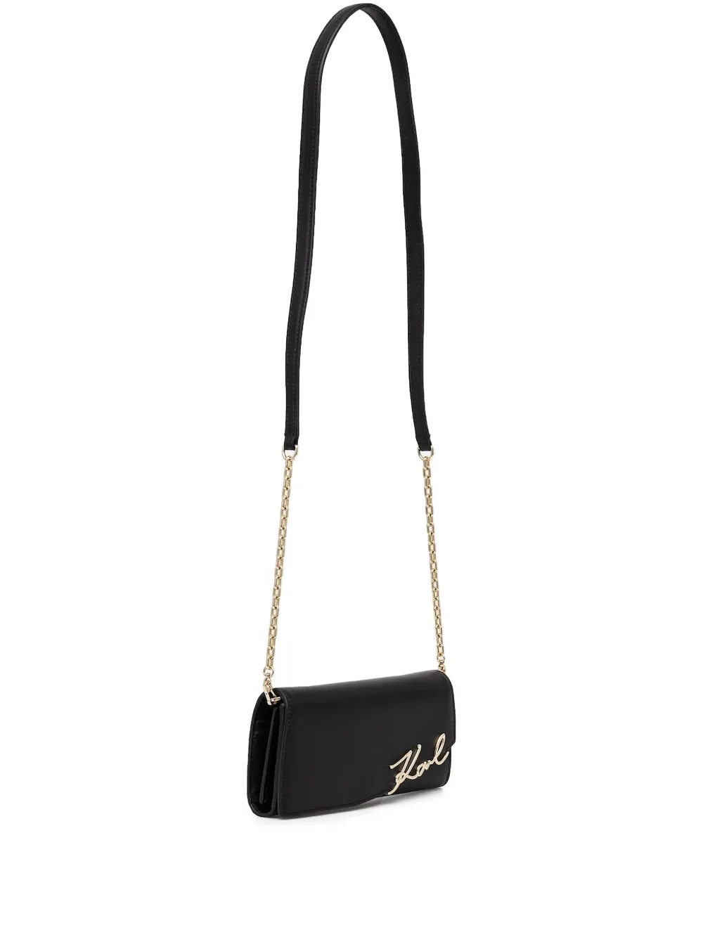 Karl Lagerfeld leather mini bag | Black | Image 1
