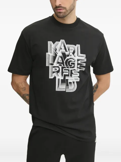 Karl Lagerfeld logo-print t-shirt