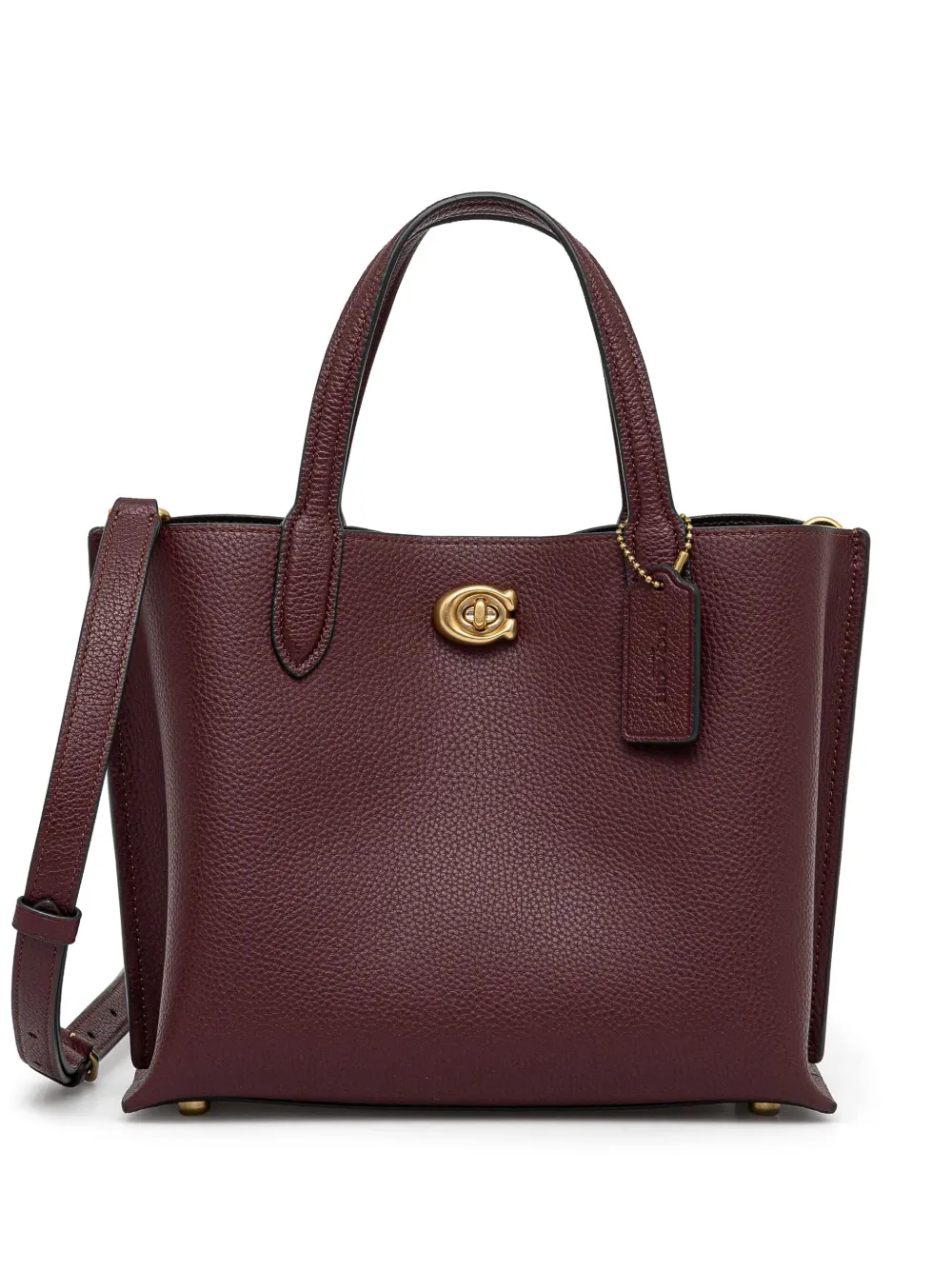 Coach Willow 25 shopper Rood