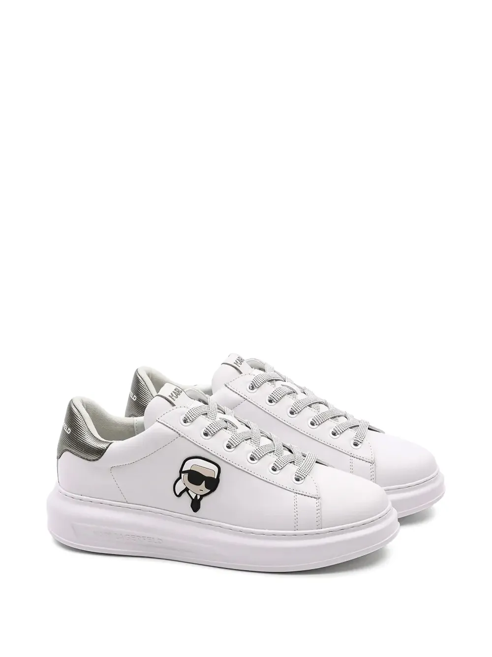 Karl Lagerfeld Ikonik Kapri sneakers - Wit