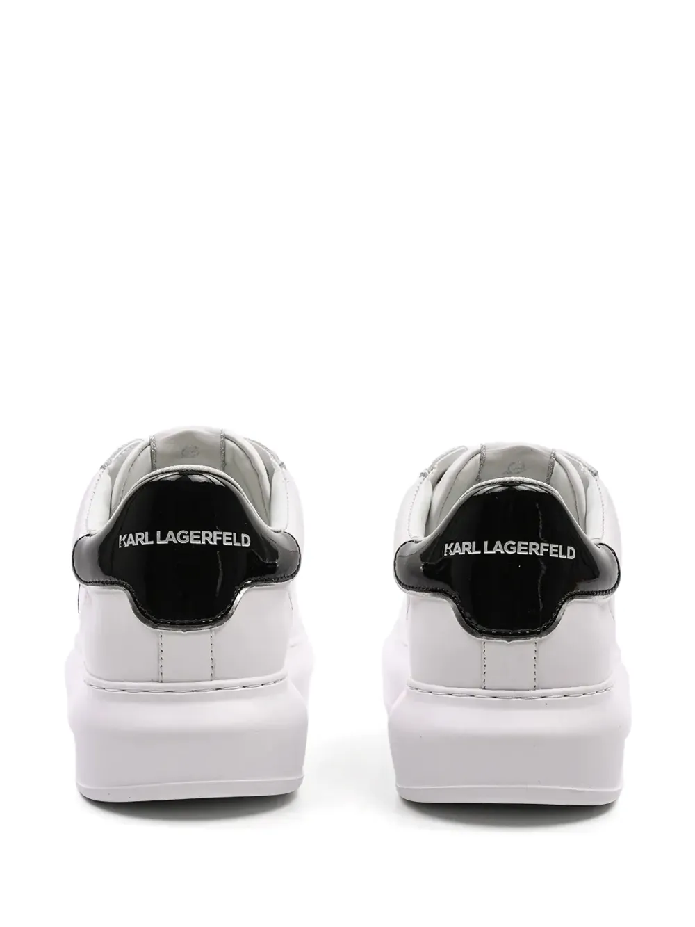 Karl Lagerfeld Leren sneakers Wit