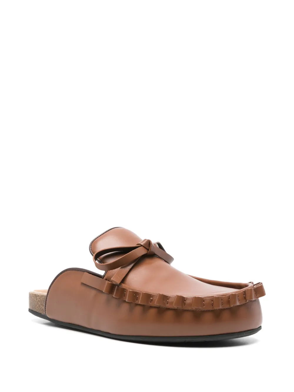 JW Anderson bow-detail slippers - Bruin