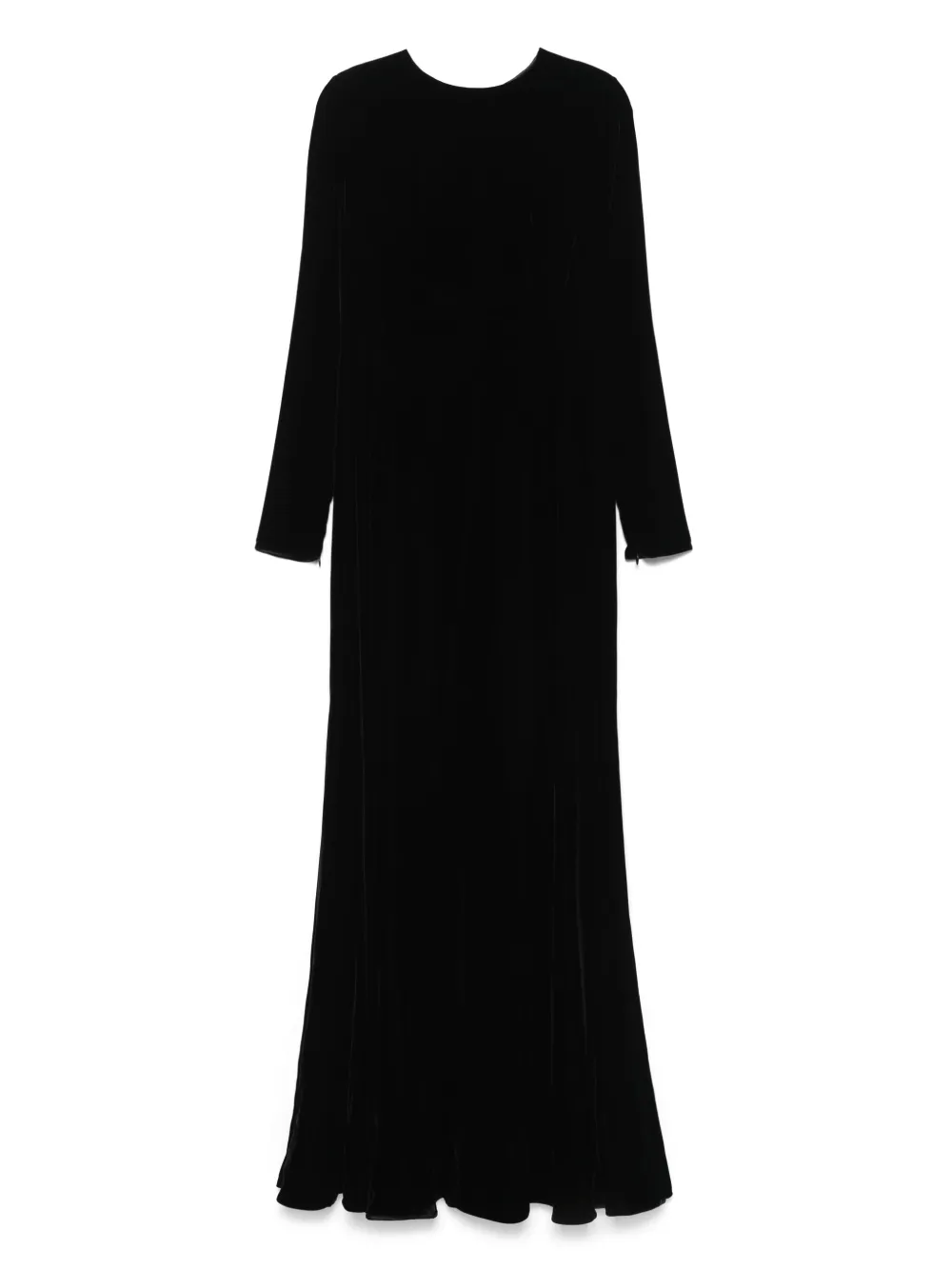 Dolce & Gabbana ベルベット マキシドレス - ブラック Dolce & Gabbana ベルベット マキシドレス - ブラック