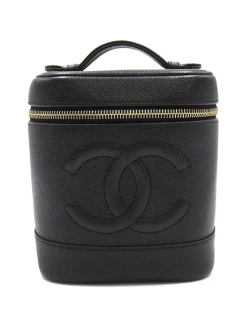 CHANEL Pre-Owned CC Caviar Case 化妆包（2002-2003年典藏款）