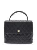 CHANEL Pre-Owned 2000-2002 Caviar Kelly Top Handle Bag handbag - Black