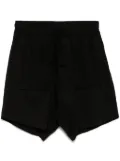 Thom Krom drop-crotch cotton shorts - Black