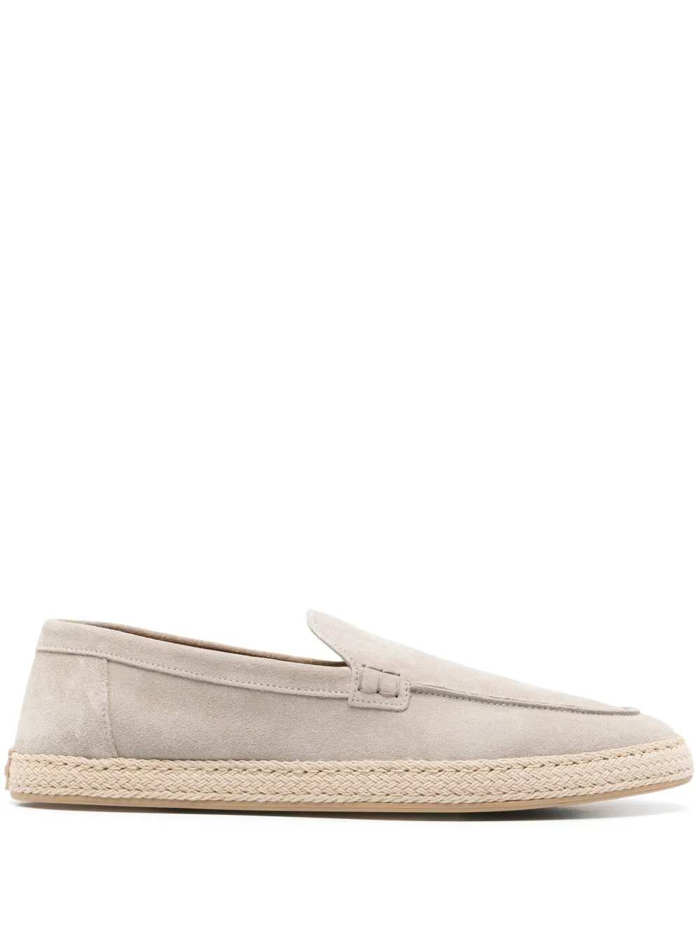 Doucal's suede loafers Neutrals