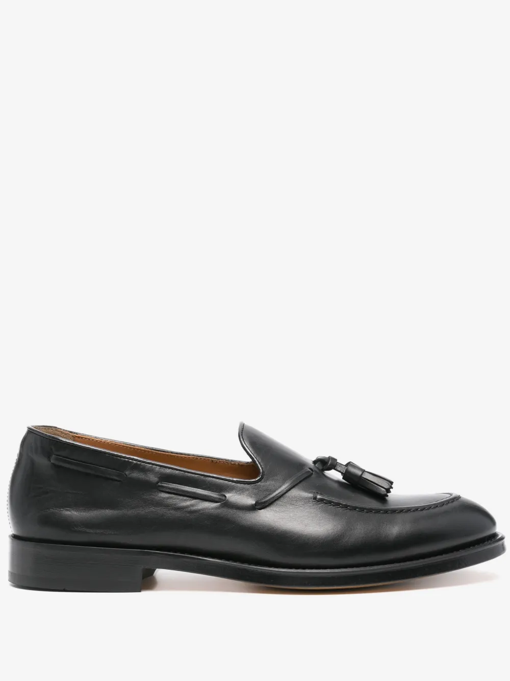 Doucal's leather loafers | Black | Image 1