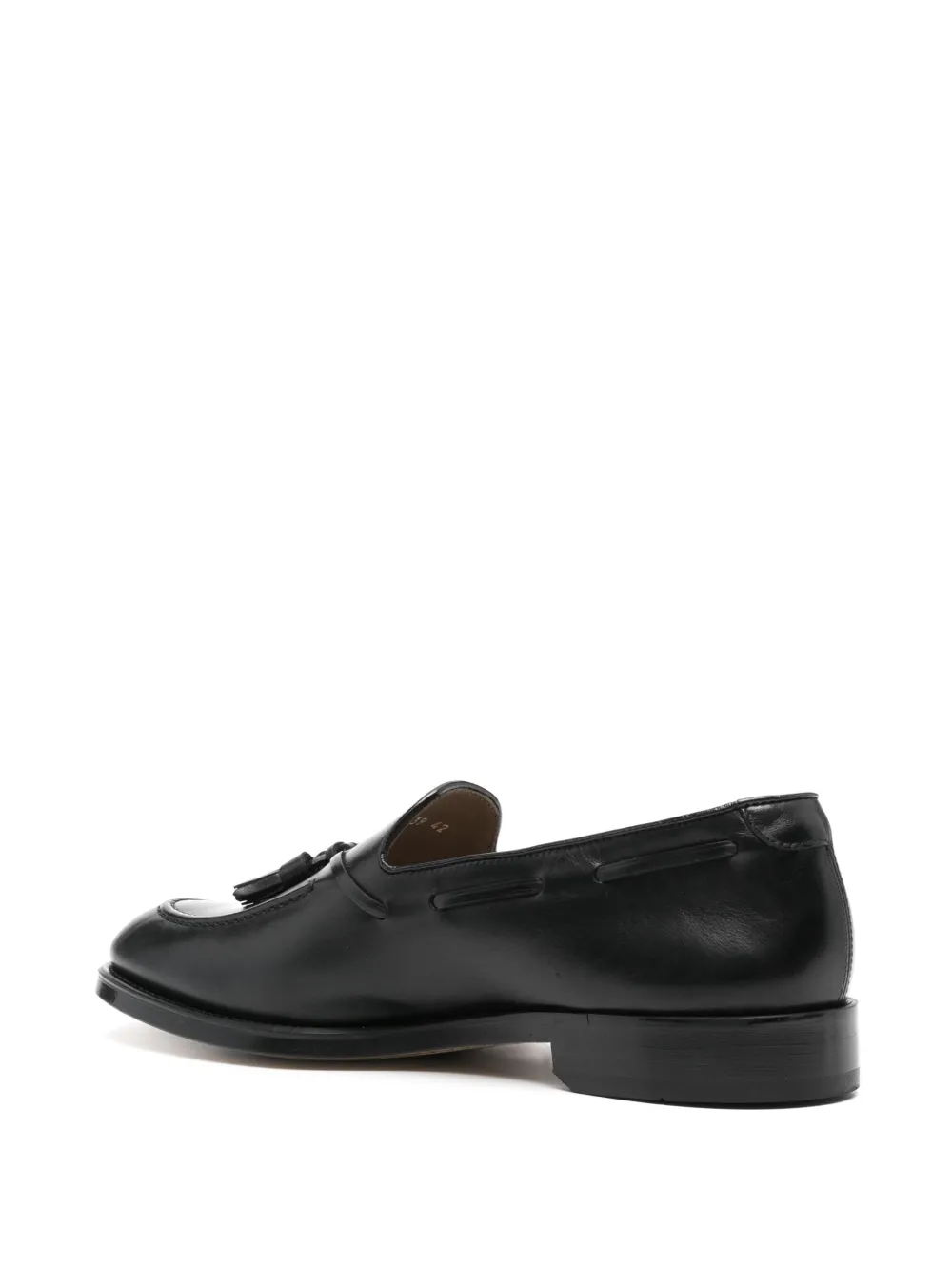 Doucal's leather loafers Black