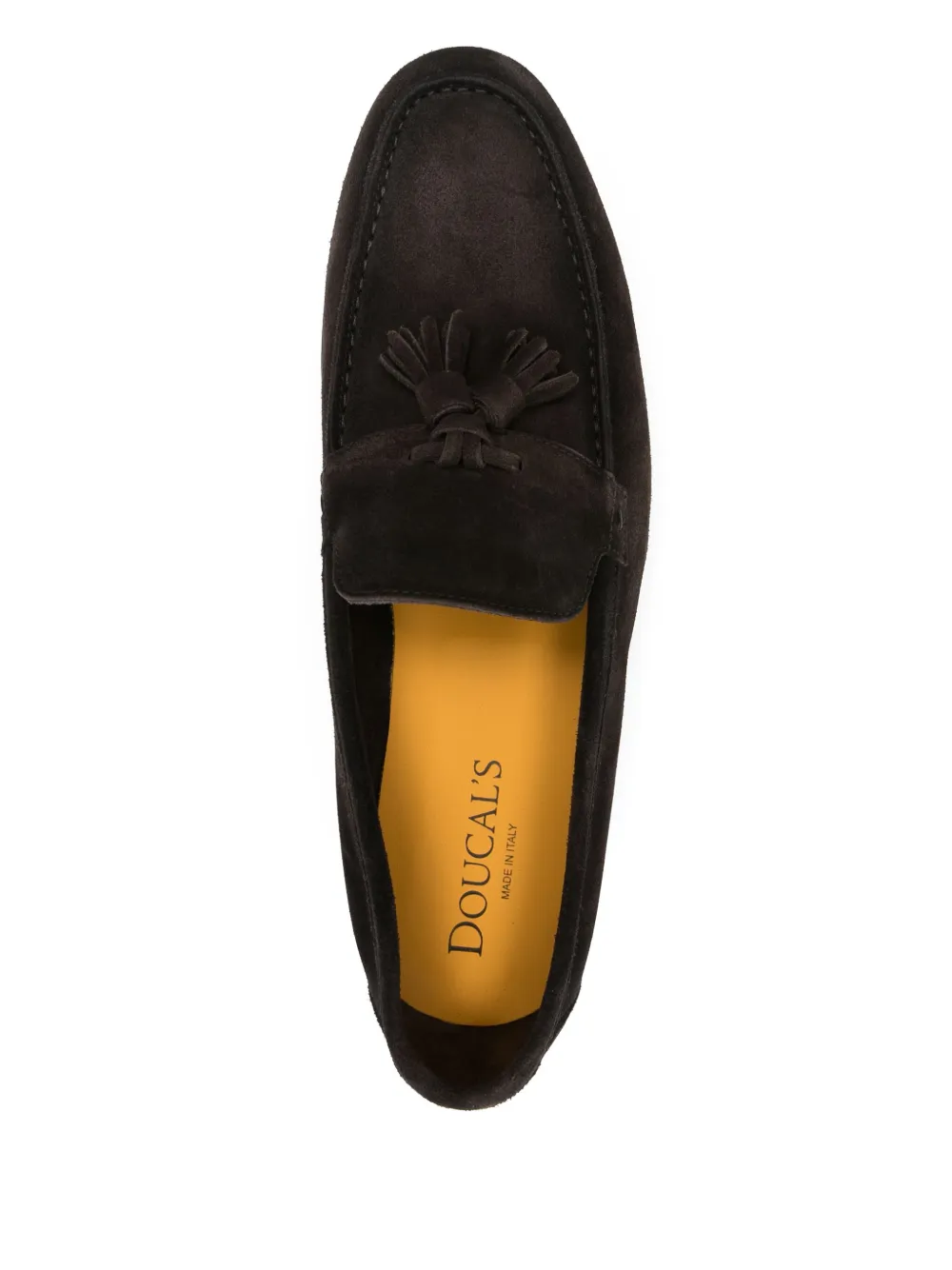 Doucal's suede loafers Brown