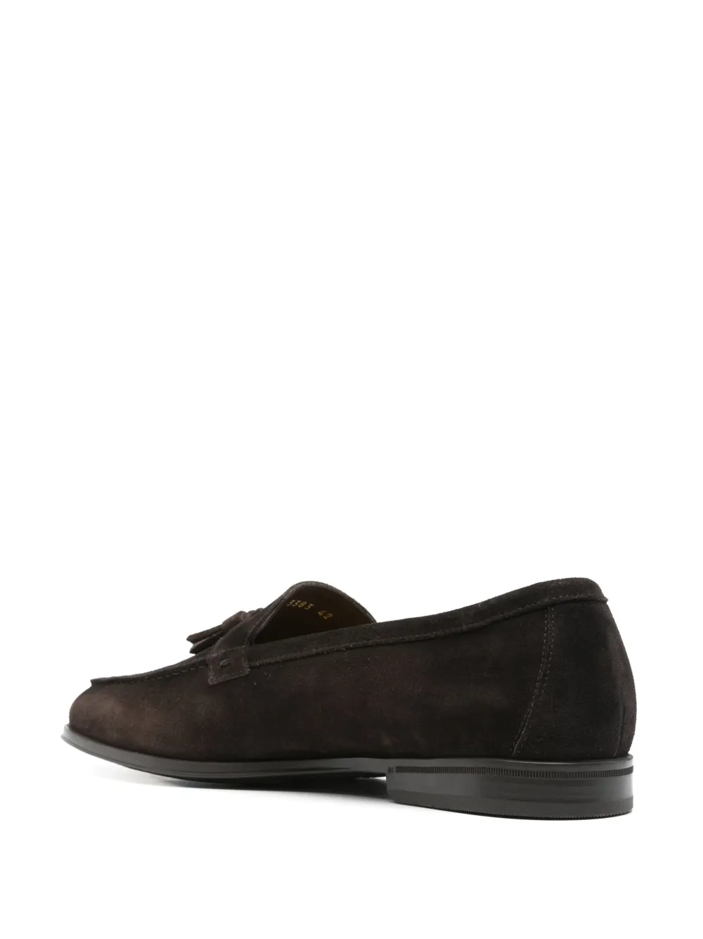 Doucal's suede loafers Brown