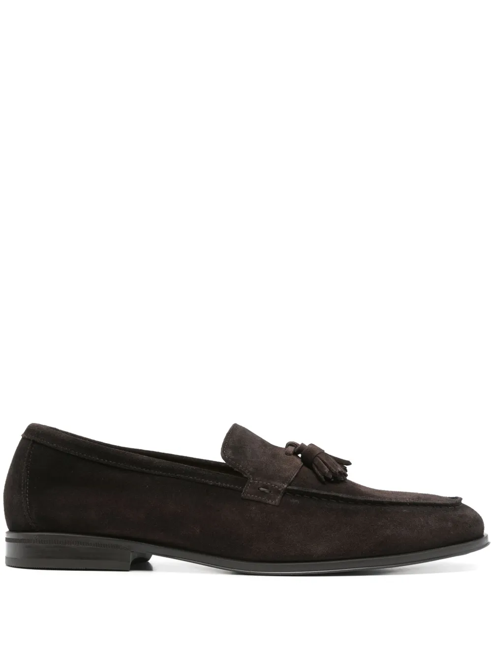 Doucal's suede loafers Brown