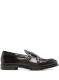 Doucal's leather monk shoes - Brown