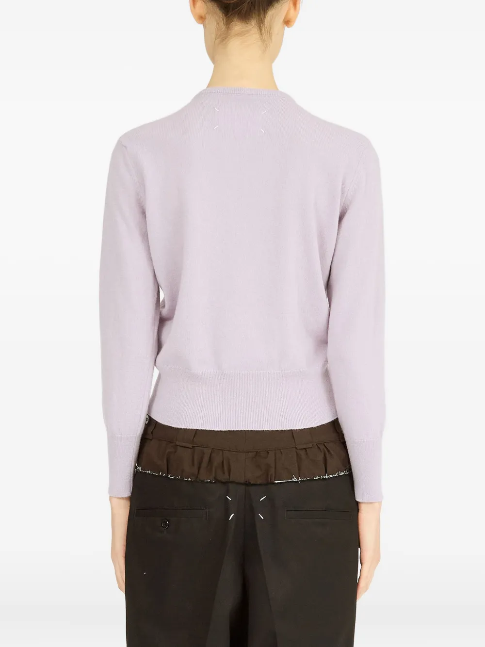 Maison Margiela Vest van scheerwol Paars