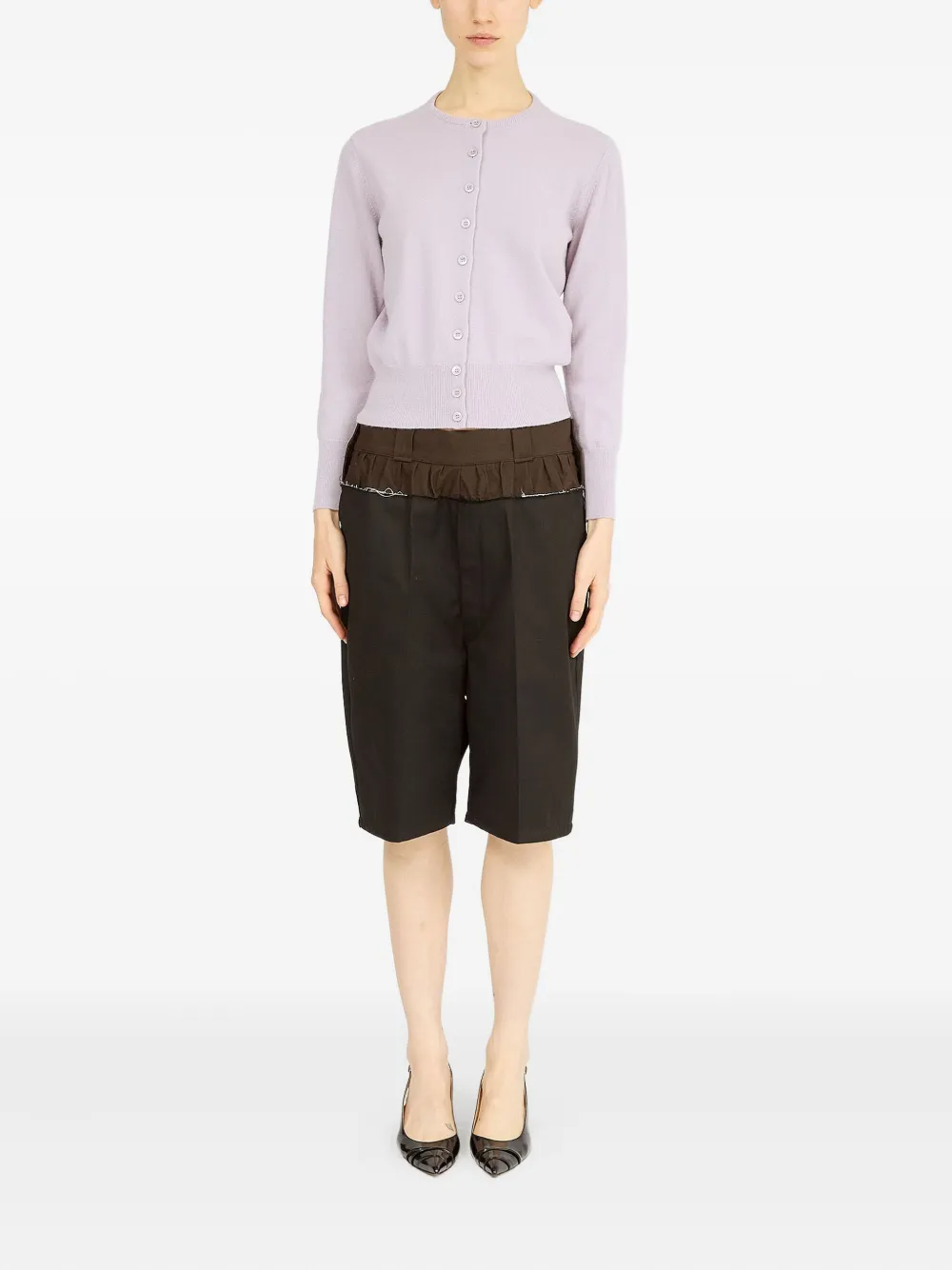 Maison Margiela Vest van scheerwol Paars