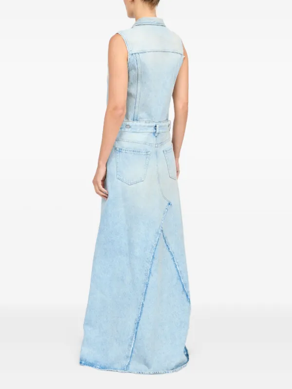 【MM6 MAISON MARGIELA】DENIM MAXI DRESS MM6 Maison Margiela - Denim maxi dress MM6 Maison Margiela