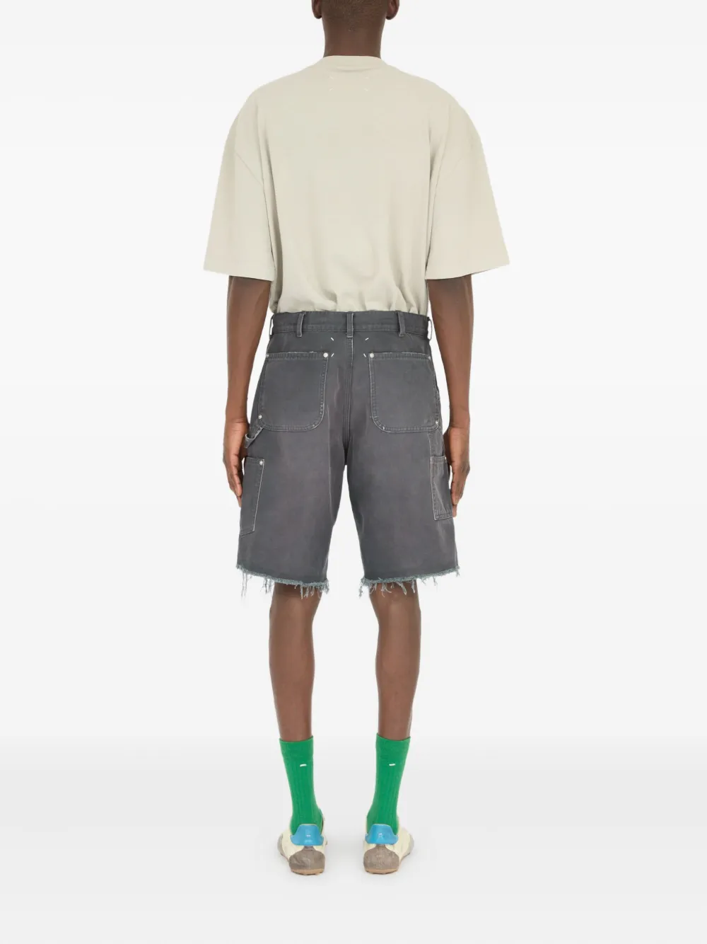 Maison Margiela Denim shorts Grijs