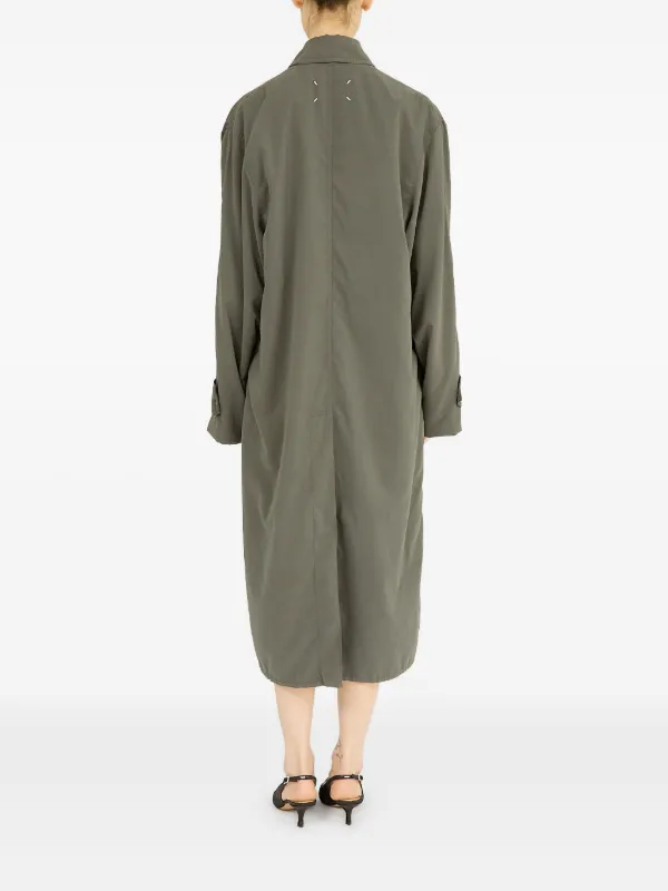 ジャケット・アウター maison celon mulch trench coat dress Maison Margiela Peached Trench Coat | Green | FARFETCH