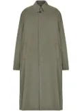 Maison Margiela peached trench coat - Green