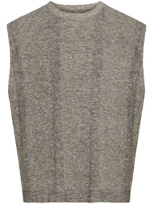 Débardeur en maille chinée - Maison Margiela - Modalova