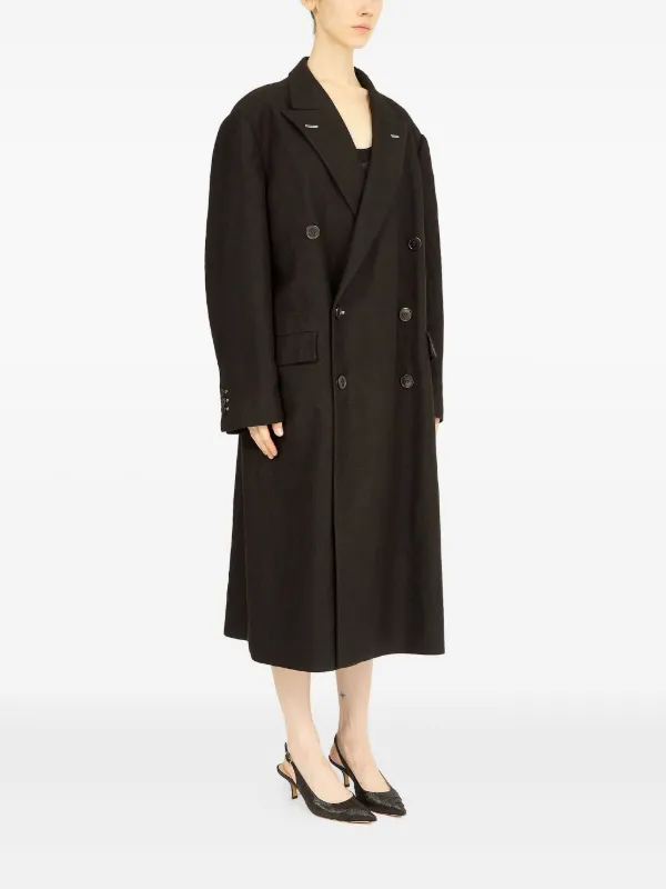 Maison Margiela 4ステッチ コート | ブラック | FARFETCH JP