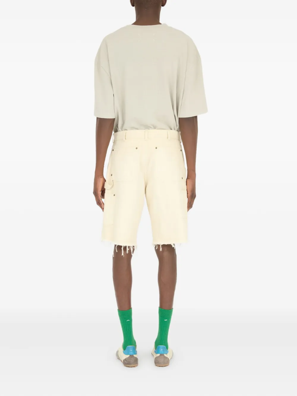 Maison Margiela Denim shorts Beige