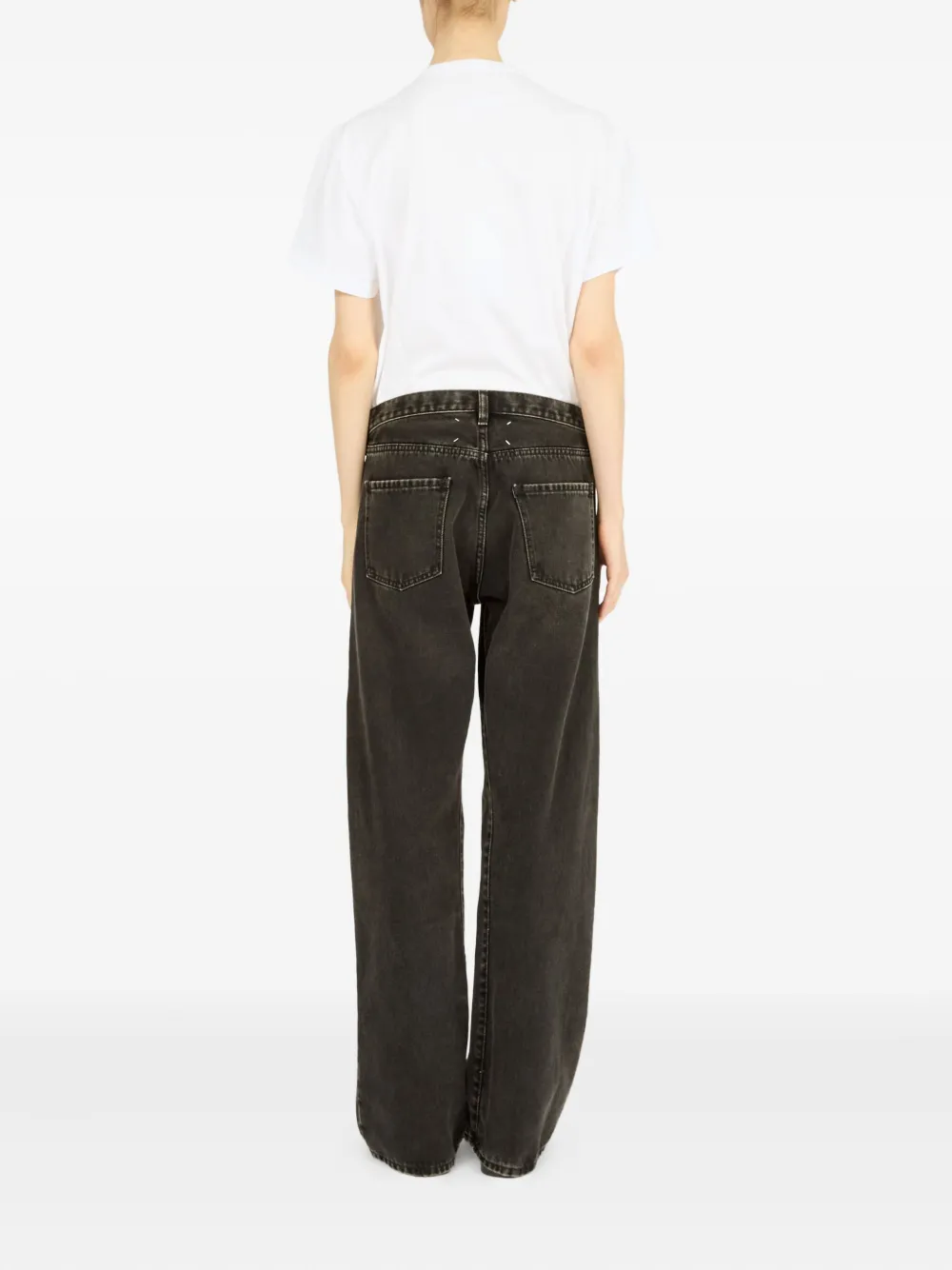 Maison Margiela Straight jeans Zwart