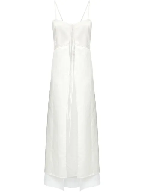 MM6 Maison Margiela فستان ميدي بدون أكمام