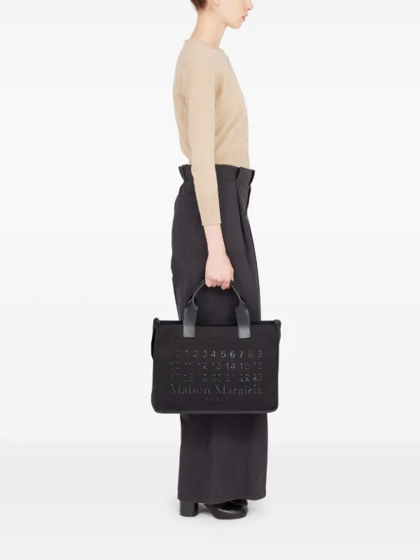 Maison Margiela カバ ハンドバッグ S | ブラック | FARFETCH JP