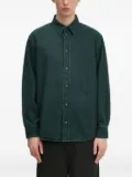 032c button-fastening denim shirt - Green
