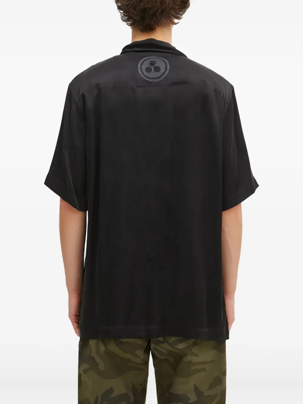 Maharishi Overhemd met zak Zwart