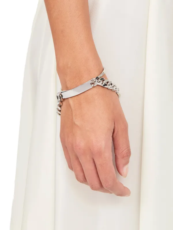 Maison Margiela シルバー カフブレスレット Maison Margiela メゾン・マルジェラ カフブレスレット - FARFETCH