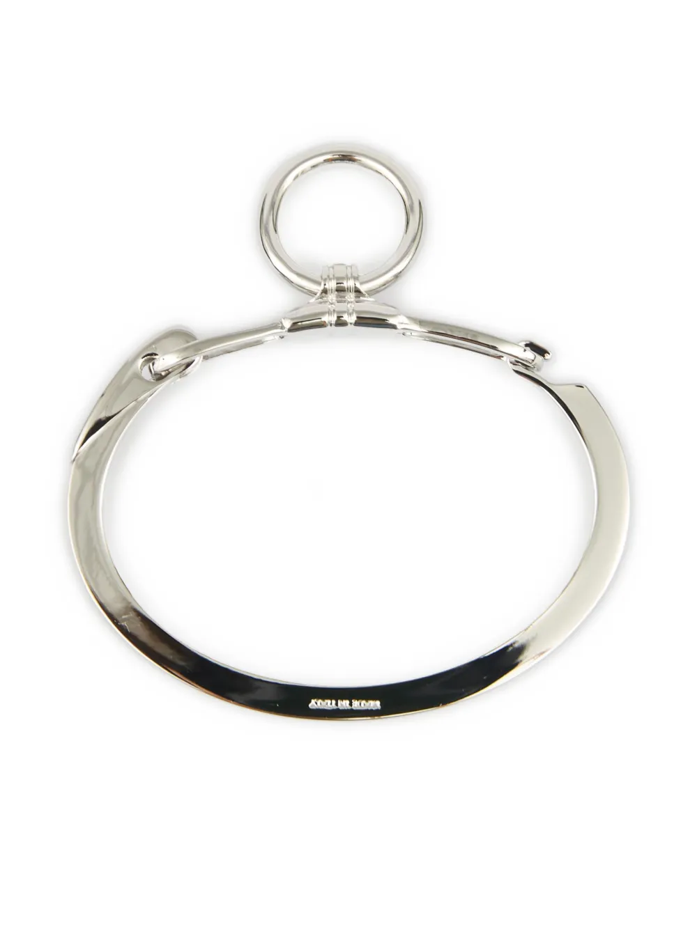 MM6 Maison Margiela Bracciale rigido con anello | Bracciali | Image 3
