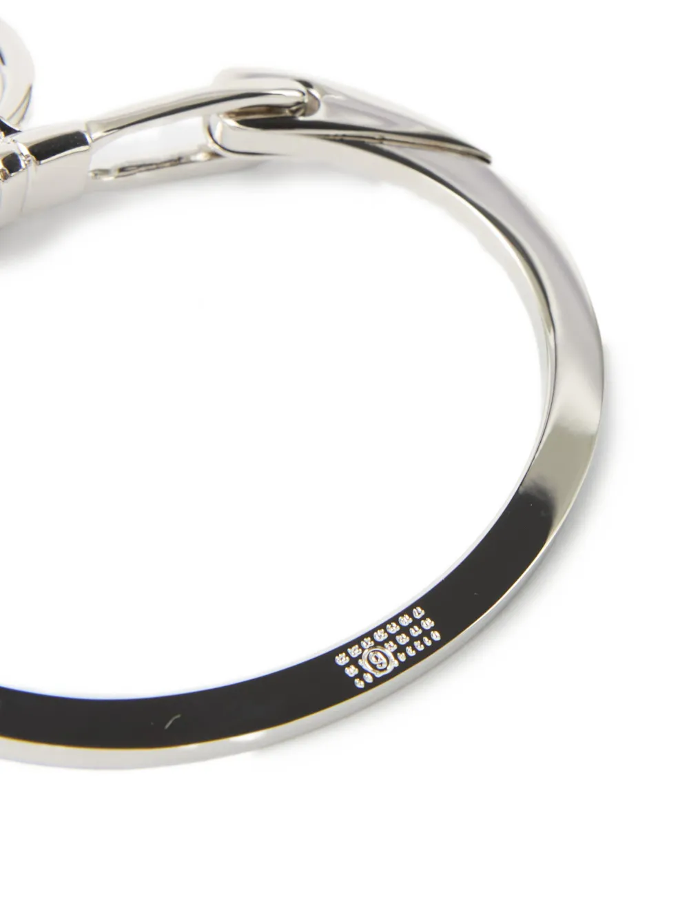 MM6 Maison Margiela Bracciale rigido con anello | Gioielli | Image 4