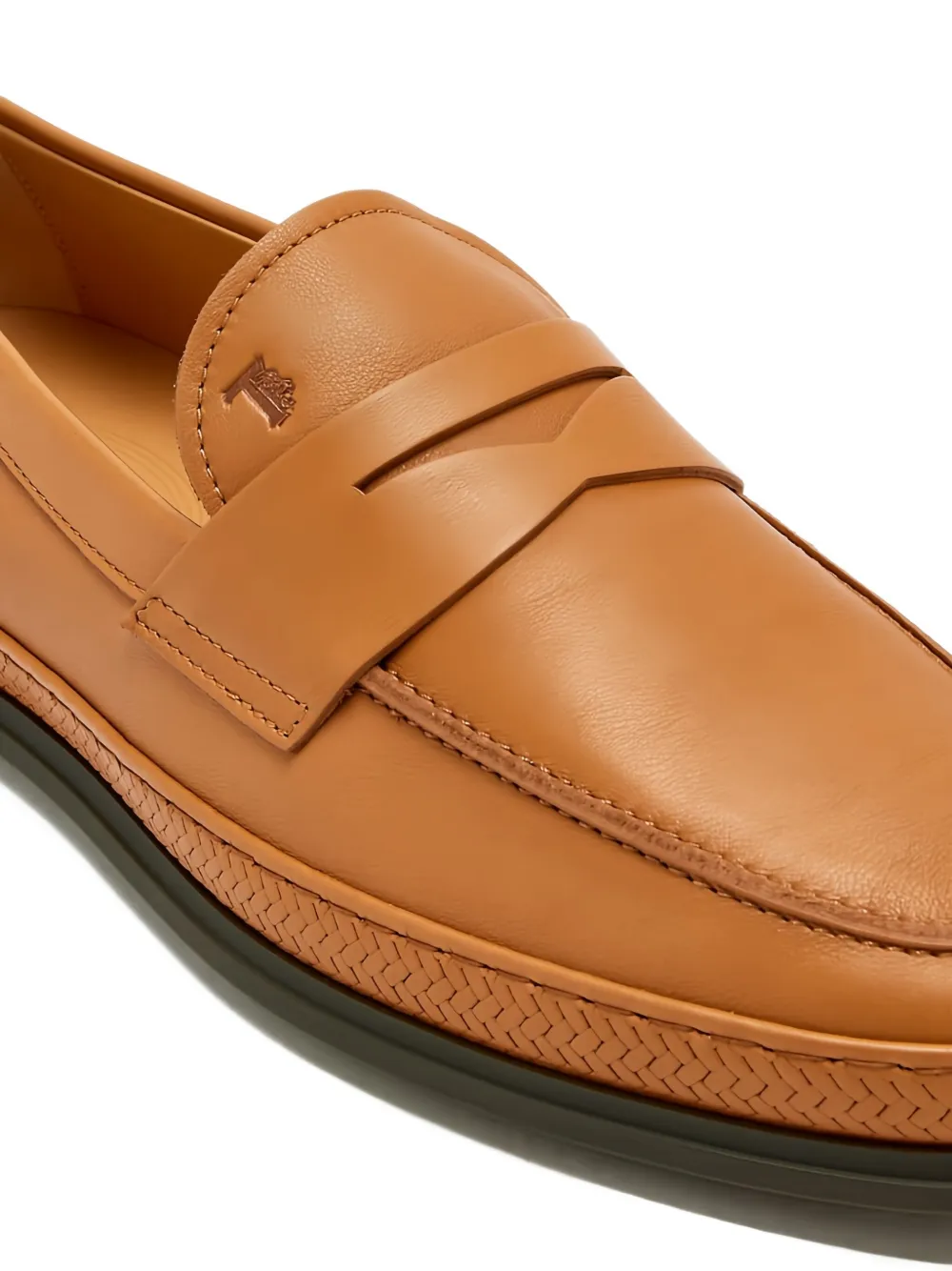 Tod's penny leather loafers Brown