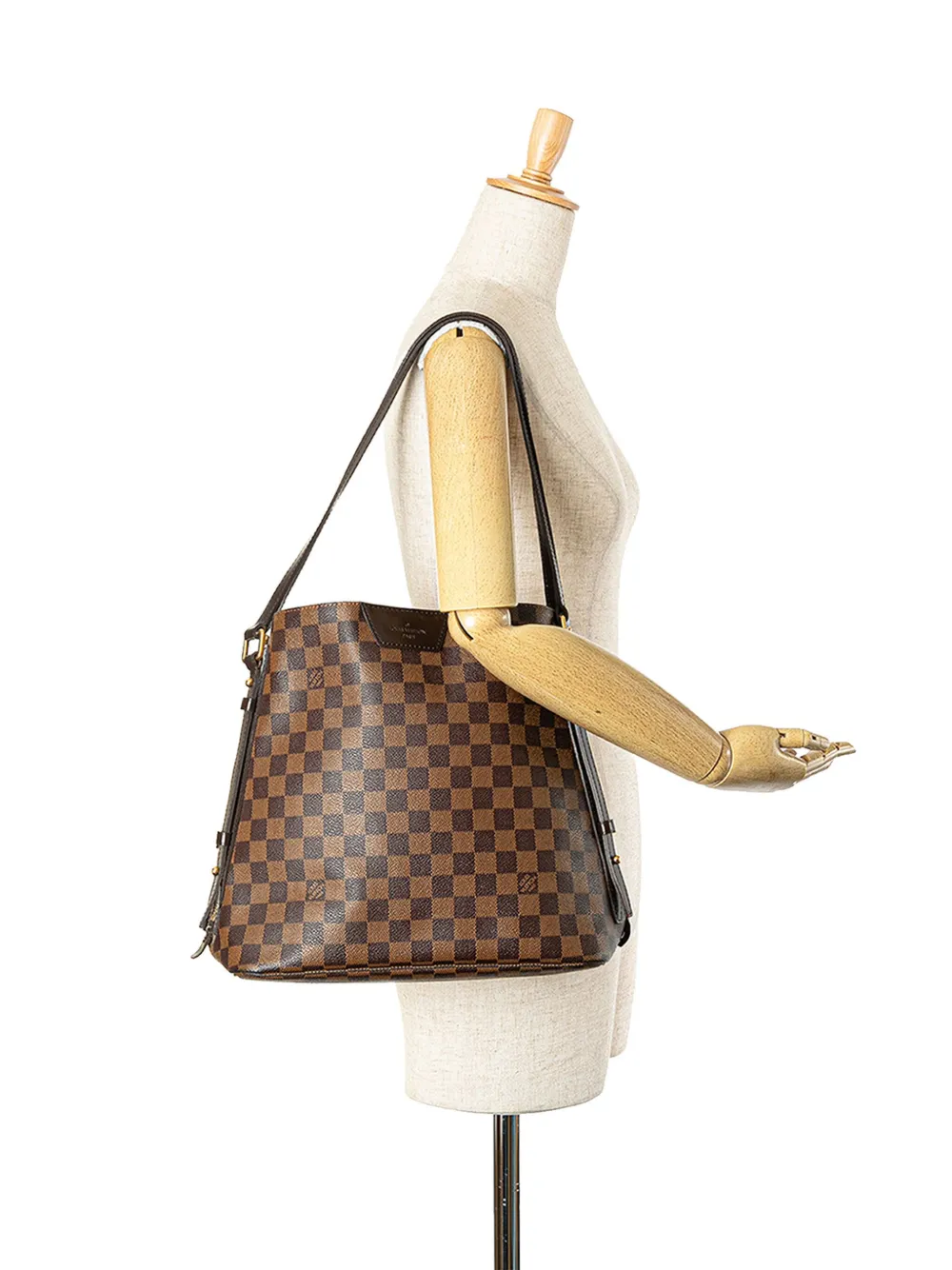 Louis Vuitton Pre-Owned 2010 Damier Ebene Cabas Rivington shopper - Bruin