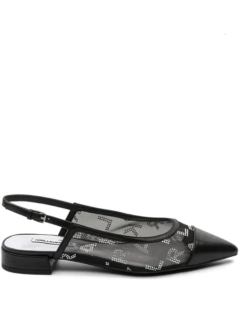 Karl Lagerfeld Kerrie ballet flats