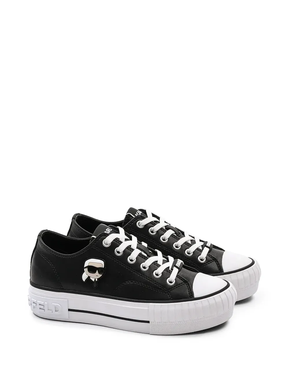 Karl Lagerfeld Kampus Max sneakers - Zwart