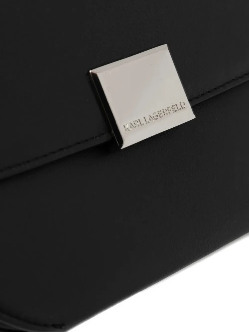 Karl Lagerfeld Chain-strap Mini Bag In Black