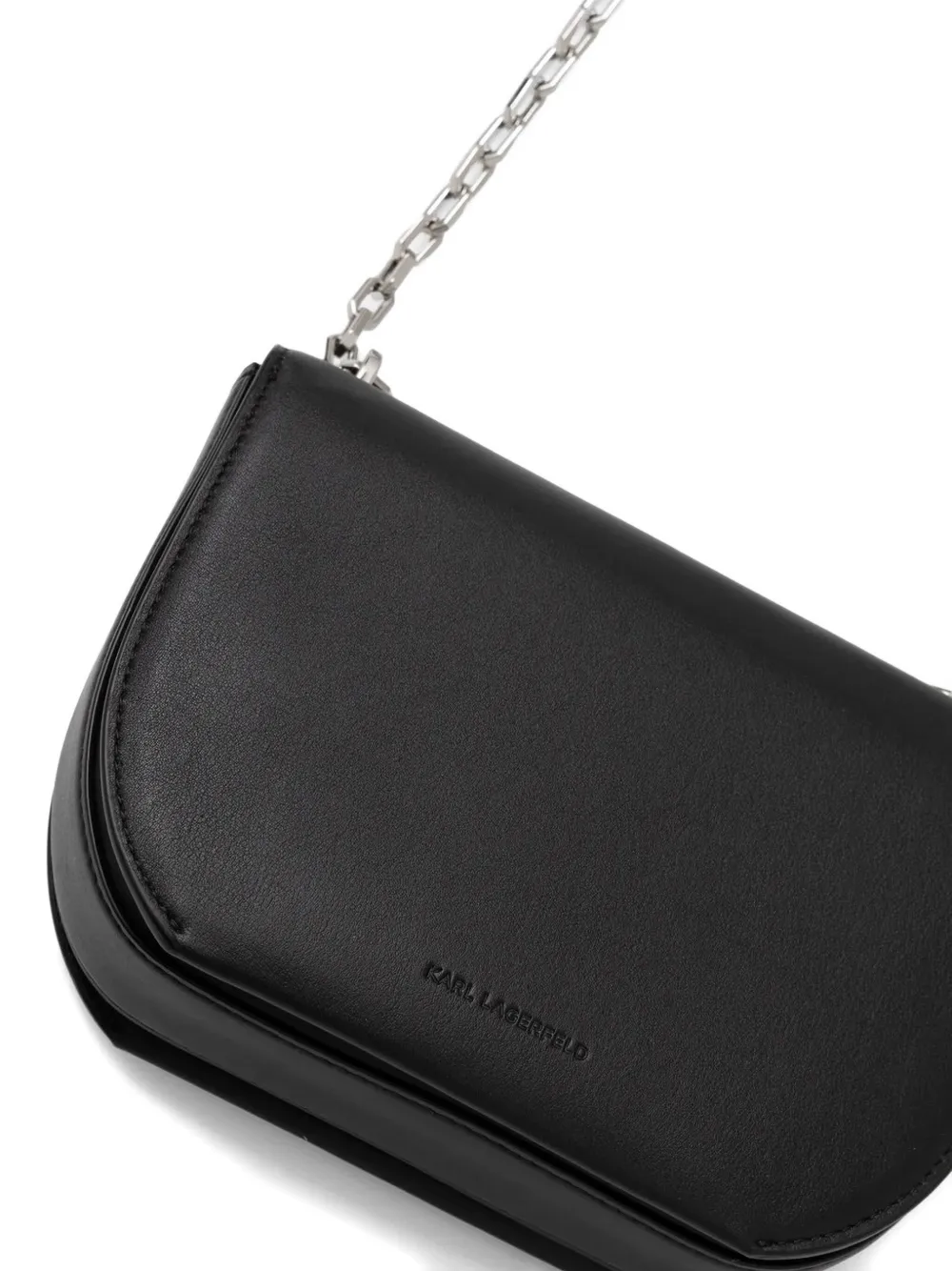 Karl Lagerfeld Chain-strap Mini Bag In Black
