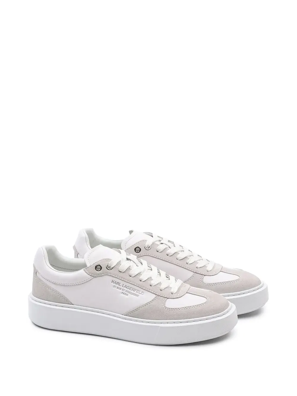 Karl Lagerfeld Rue St-Guillaume Maxi Kup sneakers - Wit