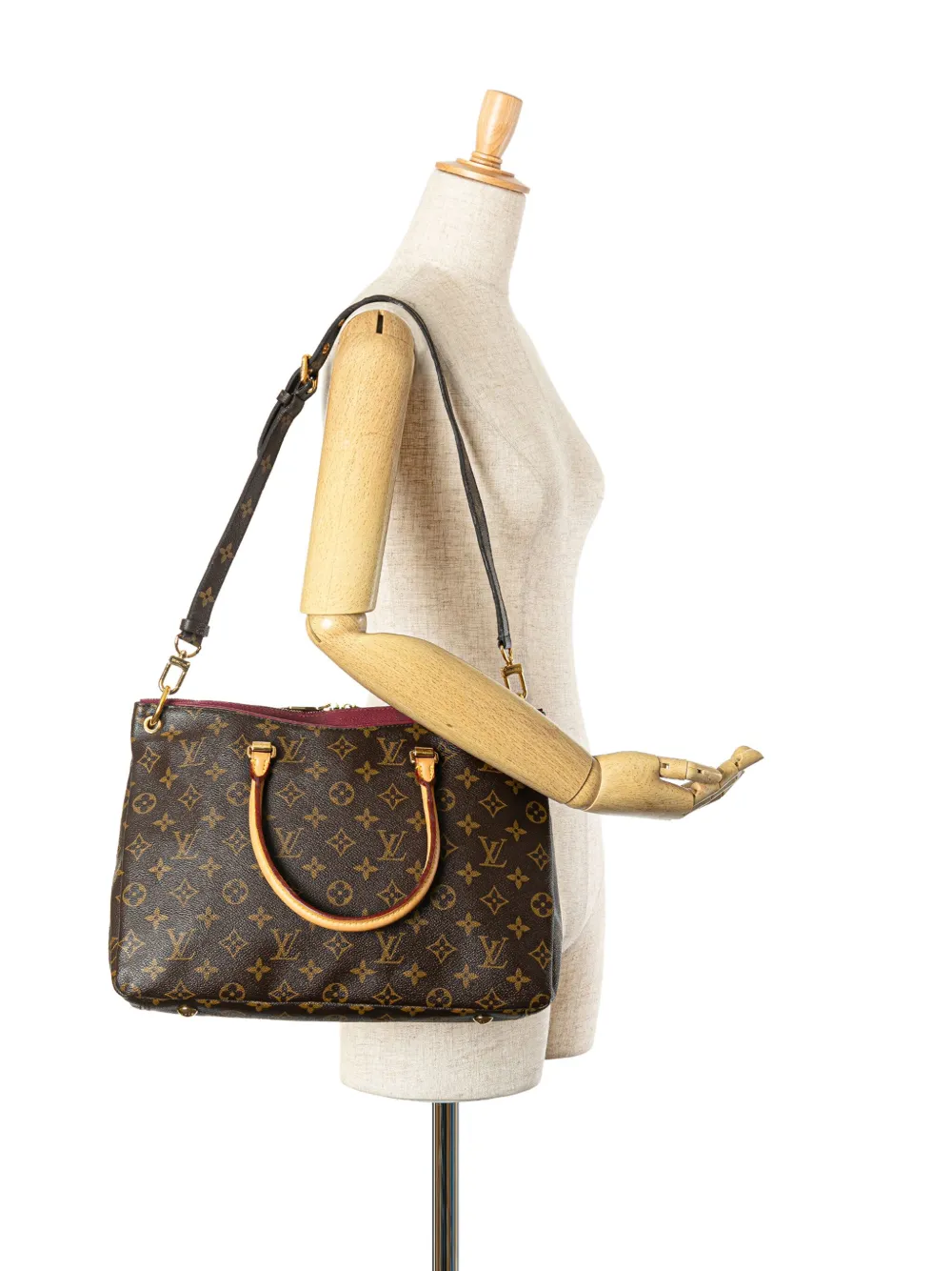 Louis Vuitton Pre-Owned 2014 Pallas BB boekentas met monogram - Bruin