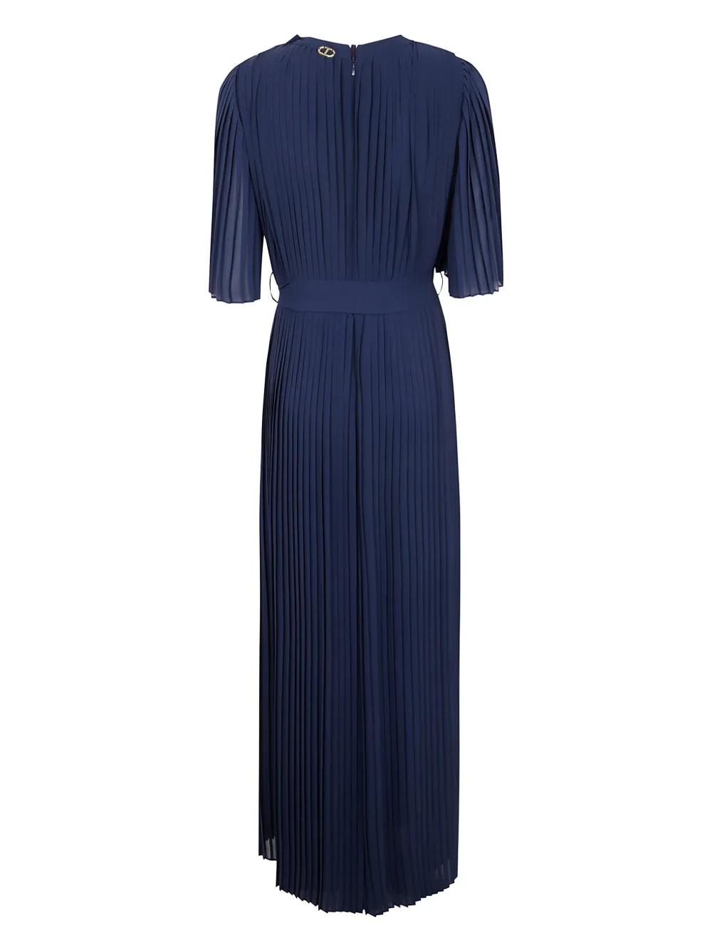 TWINSET pleated midi dress - Blauw