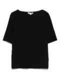 Vince cotton-blend T-shirt - Black