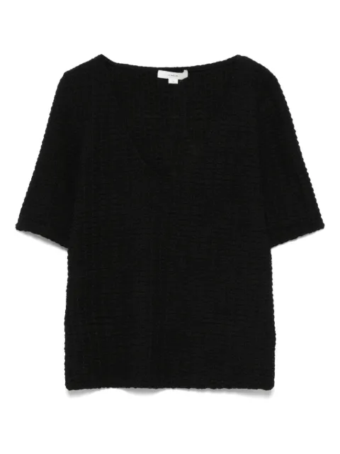 Vince cotton-blend T-shirt