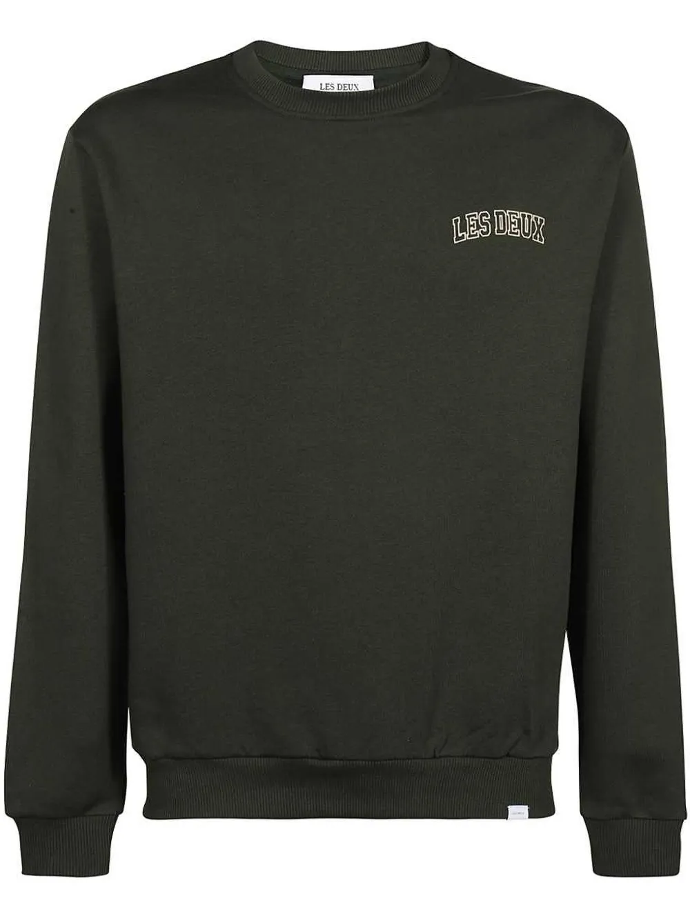 logo-embroidered sweatshirt