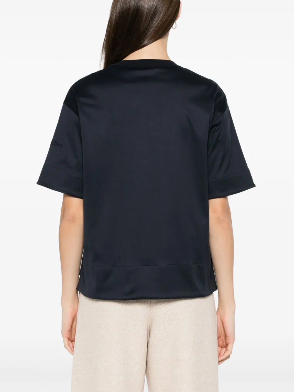 Max Mara Maser T-shirt Blauw