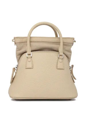 【送料 関税込】MAISON MARGIELA 5AC Mini raffia tote 5AC Mini raffia tote in white - Maison Margiela | Mytheresa