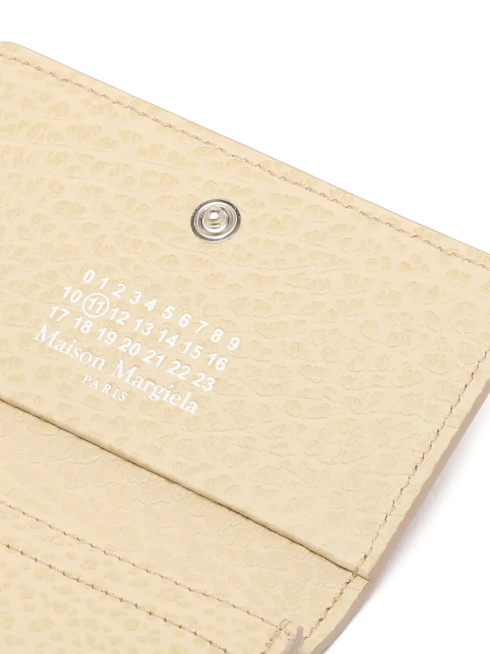 Maison Margiela Four Stitches pasjeshouder Beige
